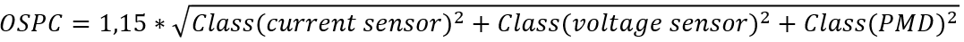 Arithmetical and vectorial total apparent power calculation with φA and φV